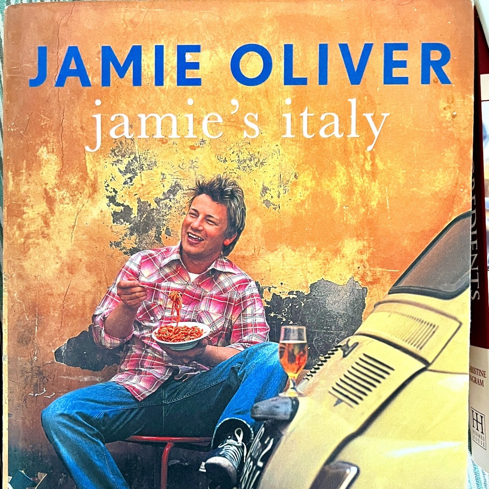 Two of the Best Jamie Oliver Cookbooks... Home and Italy